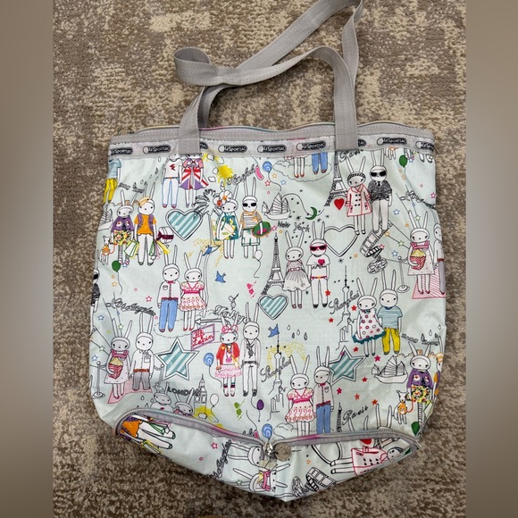 LeSportsac Tokidoki Multicolor Character Tote - Picture 4 of 10